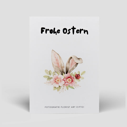 Postkarte Bunnies in Bloom