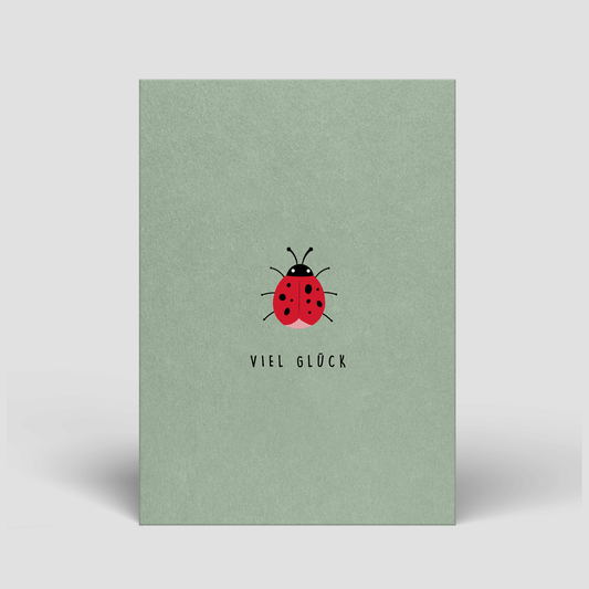 Viel Glück Karte - Nr. 50